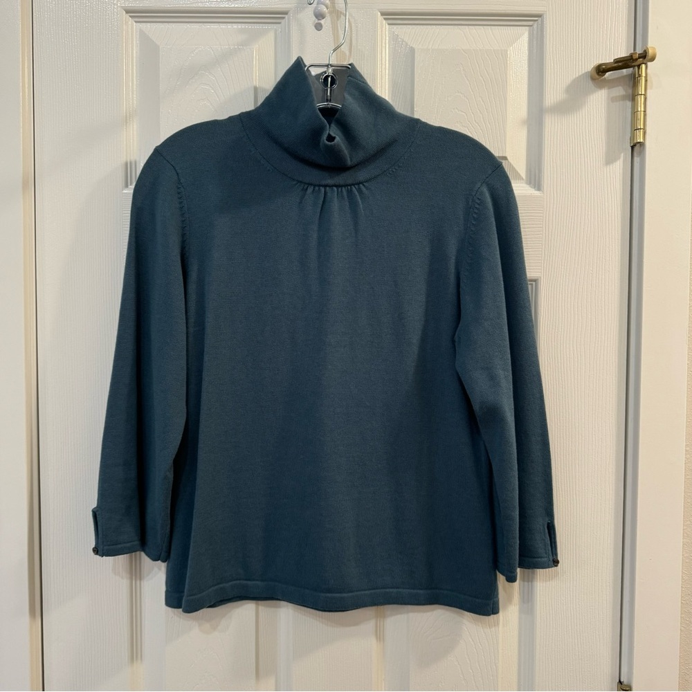 Women’s Sundance Catalog Cashmere Blend Mock Neck Pullover Sweater